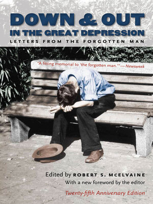 cover image of Down and Out in the Great Depression